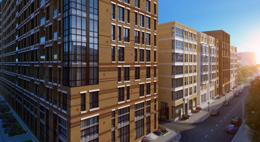 ЖК BARRIN HOUSE. Москва, Малая Пироговская ул., 8