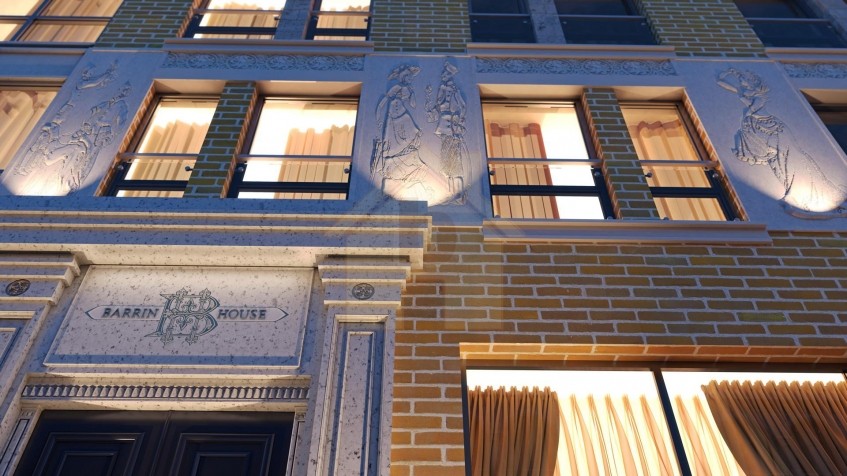 ЖК BARRIN HOUSE. Москва, Малая Пироговская ул., 8