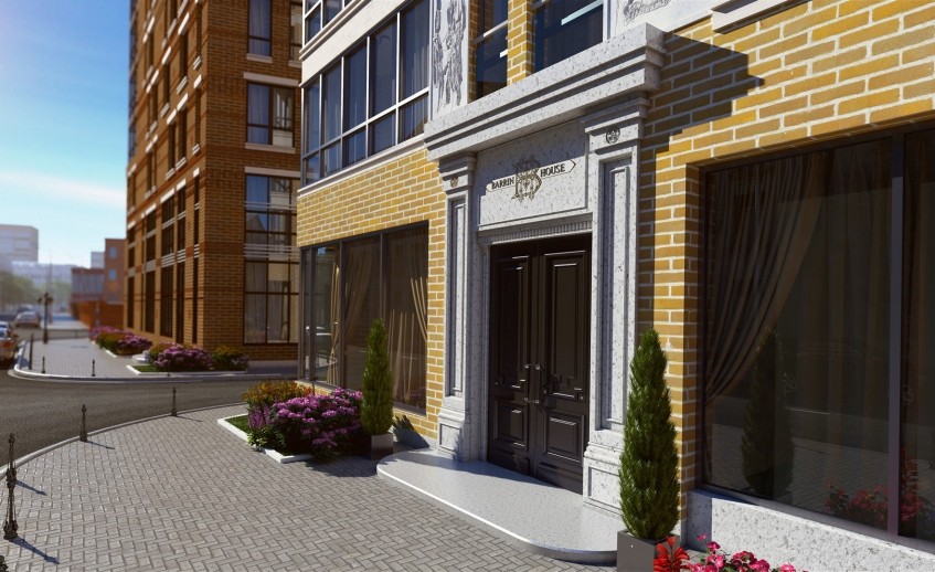 ЖК BARRIN HOUSE. Москва, Малая Пироговская ул., 8