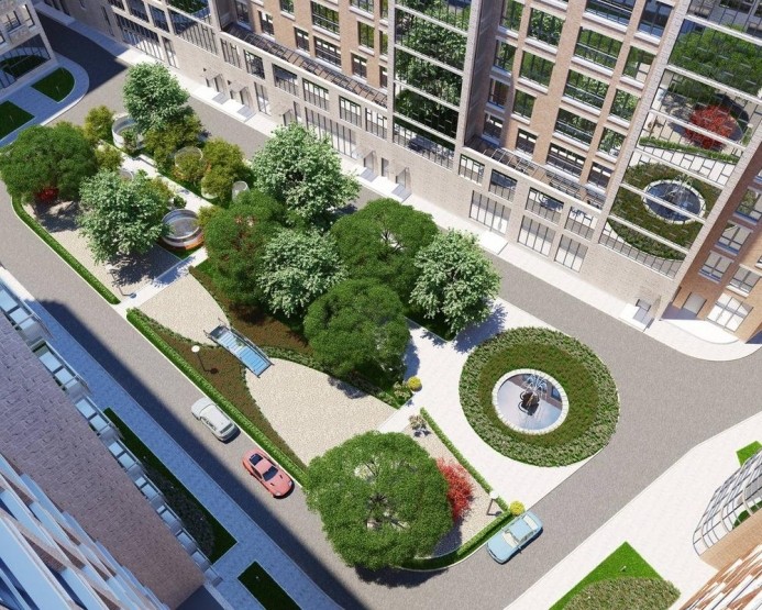 ЖК BARRIN HOUSE. Москва, Малая Пироговская ул., 8