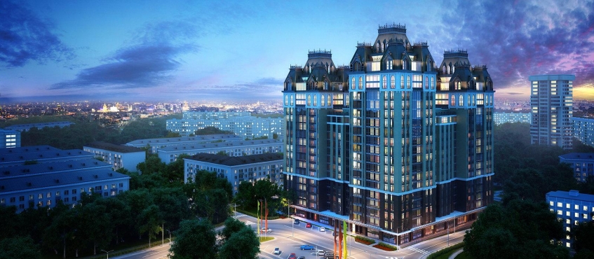 ЖК Соколиный форт. Москва, 1-я Мясниковская ул., вл. 2