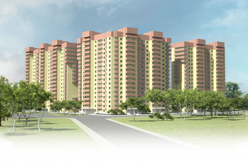 ЖК Прибрежный в Лыткарино. Московская обл., Лыткарино, Колхозная ул., 6, корп. 1-5