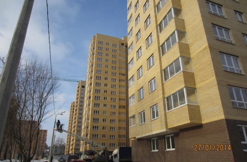 ЖК Спутник. Мытищи. Московская обл., Мытищи, Строитель мкр., 2-я Институтская ул.