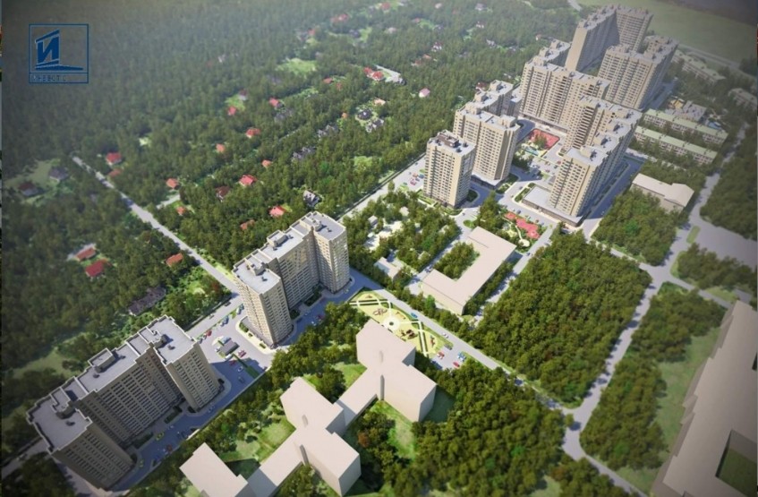 ЖК Спутник. Мытищи. Московская обл., Мытищи, Строитель мкр., 2-я Институтская ул.