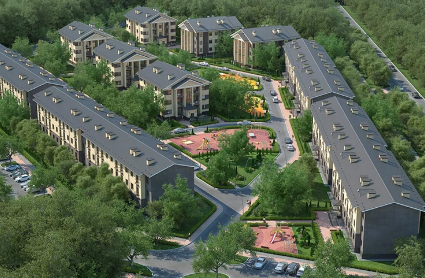 ЖК Борисоглебское. Москва, Зверево дер., уч. 100. (Киевское ш.)
