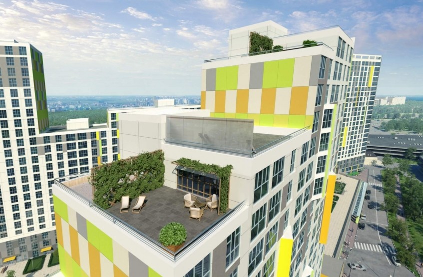 ЖК Ньютон. Московская обл., Мытищи, Кирпичная ул., 13 / Рождественская ул. 