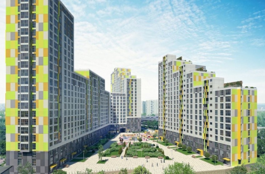 ЖК Ньютон. Московская обл., Мытищи, Кирпичная ул., 13 / Рождественская ул. 