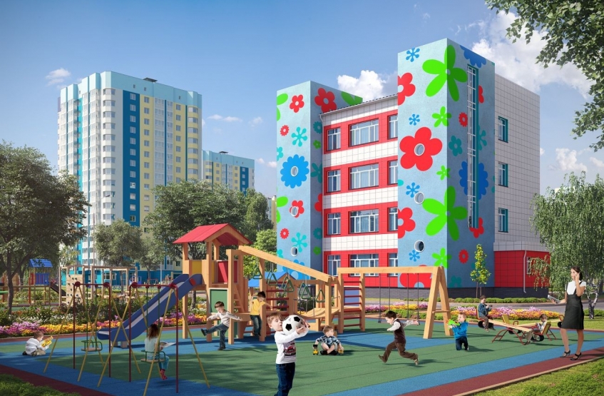 Мкр Лобня Сити. Московская обл., Лобня, Лобня Сити мкр.