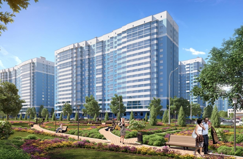 Мкр Лобня Сити. Московская обл., Лобня, Лобня Сити мкр.