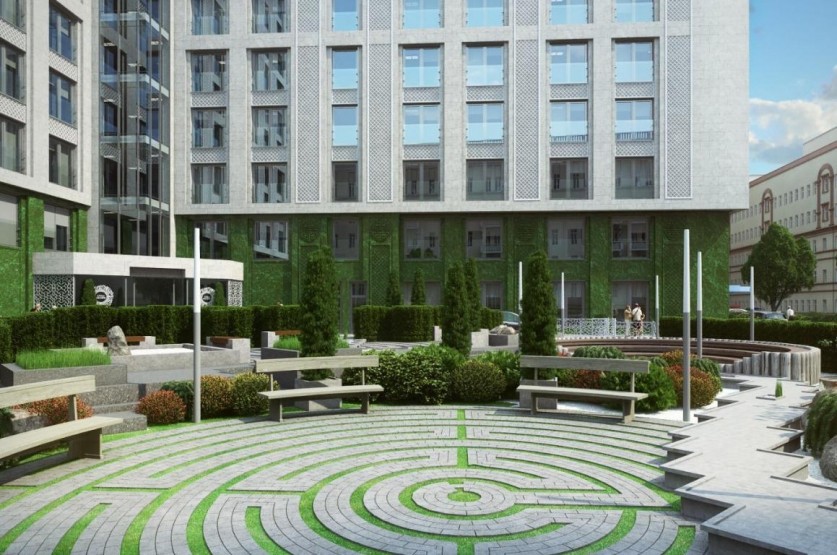 Квартал Сады Пекина. Москва, Большая Садовая улица, 5, корп. 2