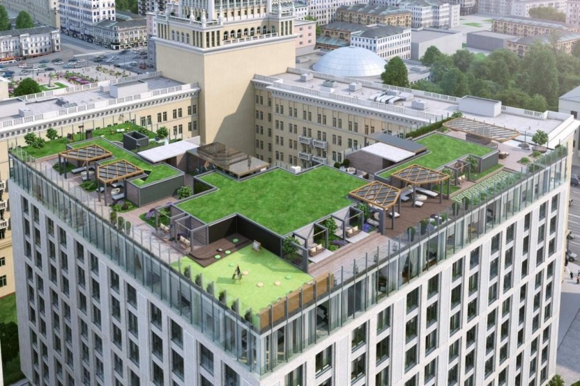 Квартал Сады Пекина. Москва, Большая Садовая улица, 5, корп. 2