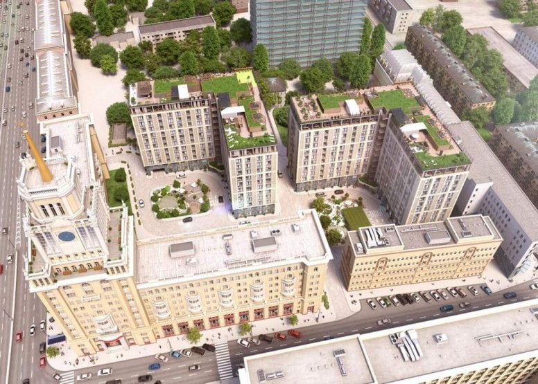 Квартал Сады Пекина. Москва, Большая Садовая улица, 5, корп. 2