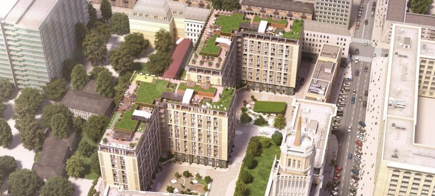 Квартал Сады Пекина. Москва, Большая Садовая улица, 5, корп. 2