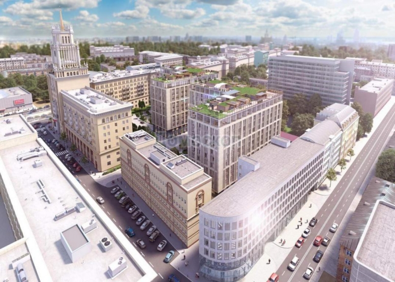 Квартал Сады Пекина. Москва, Большая Садовая улица, 5, корп. 2