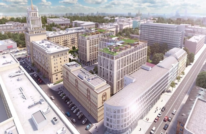 Квартал Сады Пекина. Москва, Большая Садовая улица, 5, корп. 2