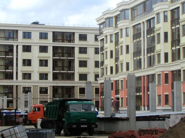 ЖК Усадьба Новая Салтыковка. Московская обл., Балашиха, Салтыковка мкр., Школьная ул.,  7, корп. 1–5