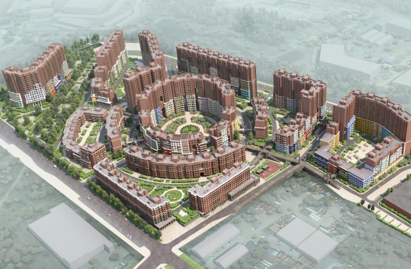 ЖК Солнечная система. Московская обл., Химки, Транспортный пр-д