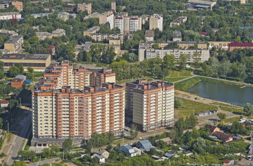 ЖК Жемчужина. Московская обл., Серпухов, Стадионная ул., 1, к. 1-3