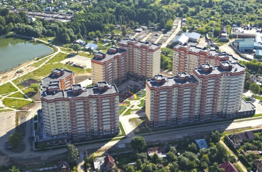 ЖК Жемчужина. Московская обл., Серпухов, Стадионная ул., 1, к. 1-3