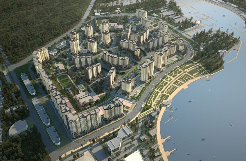 ЖК Московские Водники. Московская обл., Долгопрудный, Московские Водники мкр., Московская ул. 