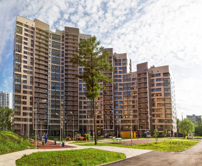 ЖК Белый Парк. Беломорская ул., 20, 24 / Фестивальная ул. / Смольная ул., ЖК «Белый Парк» (р-н Левобережный, мкр. 2А, корп. 41-42-43, 45, 46)