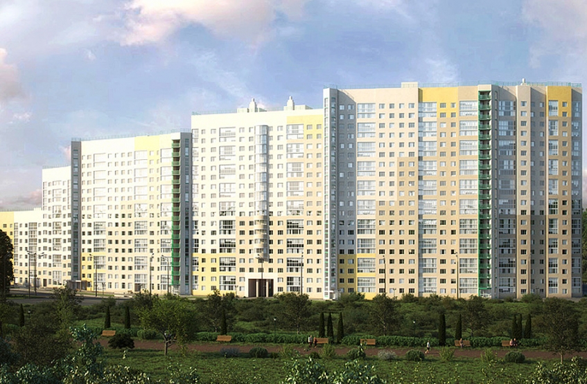 Мкр Олимпийский в Мытищах. Московская обл., Мытищи, Стрелковая ул., 29 мкр. 