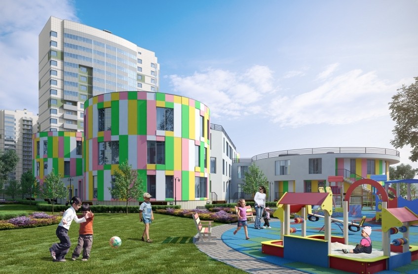 ЖК Лидер Парк. Московская обл., Мытищи, мкр 17А, 2-й Рупасовский пер.