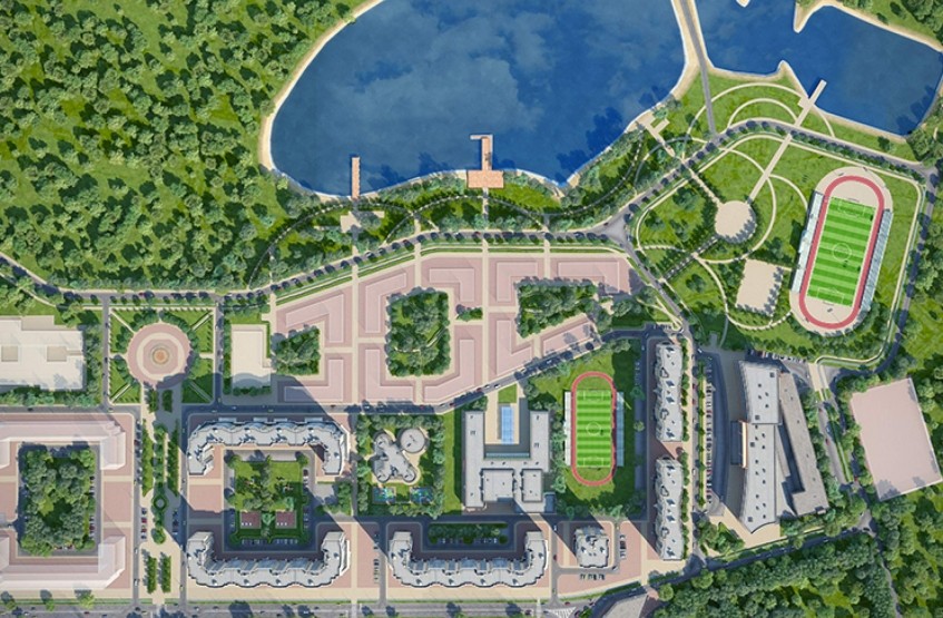 ЖК Лидер Парк. Московская обл., Мытищи, мкр 17А, 2-й Рупасовский пер.