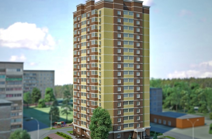 Жилой дом на ул. Шаталова, 2. Московская обл., Подольск, Шепчинки мкр., Шаталова ул., 2