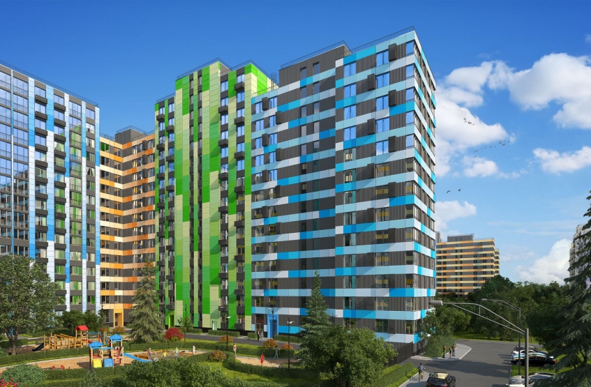 Мкр Новый Зеленоград. Московская обл., Солнечногорский р-н, Кутузовское ш.