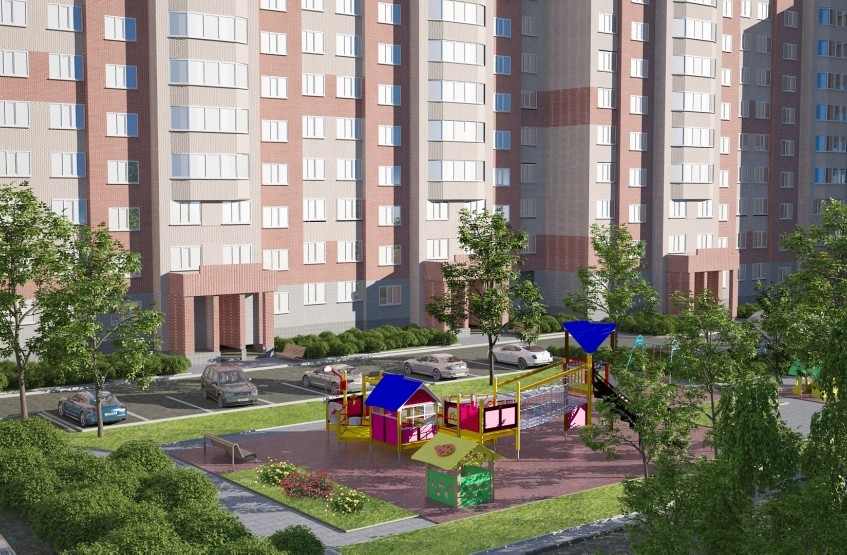 ЖК Ялагинские аллеи . Московская обл., Электросталь, Юго-Западный мкр., 60-летия Победы б-р, 8, 8А