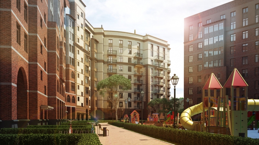 ЖК Пятницкие кварталы. Московская обл., Красногорск г/о, Сабурово, Паркова ул.