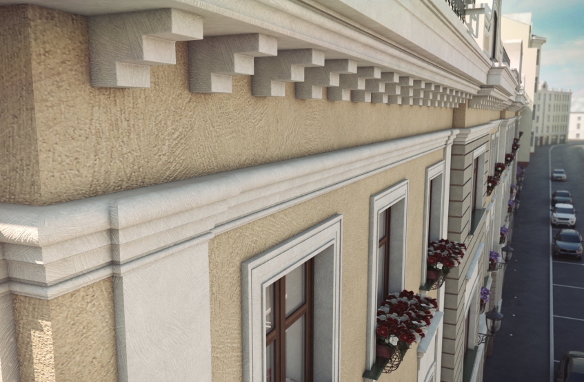 ЖК Остоженка 12 . Москва, Остоженка ул.,12, стр. 3-3А