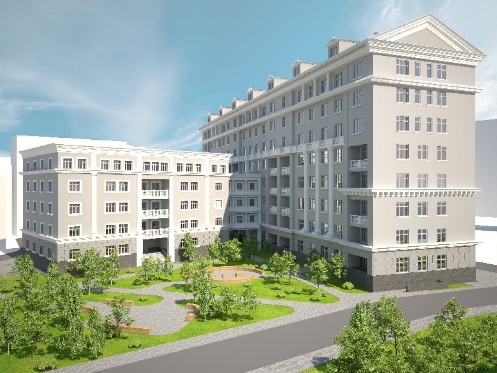 ЖК Дом на Красина. Москва, Красина пер., 16, стр. 1