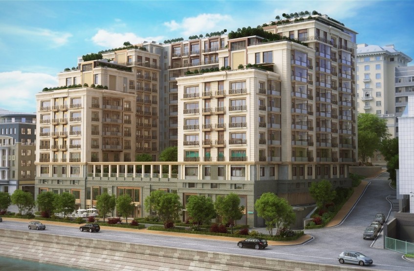 Клубный дом на Котельнической набережной . Москва, Котельнический 4-й пер., вл. 3/31 