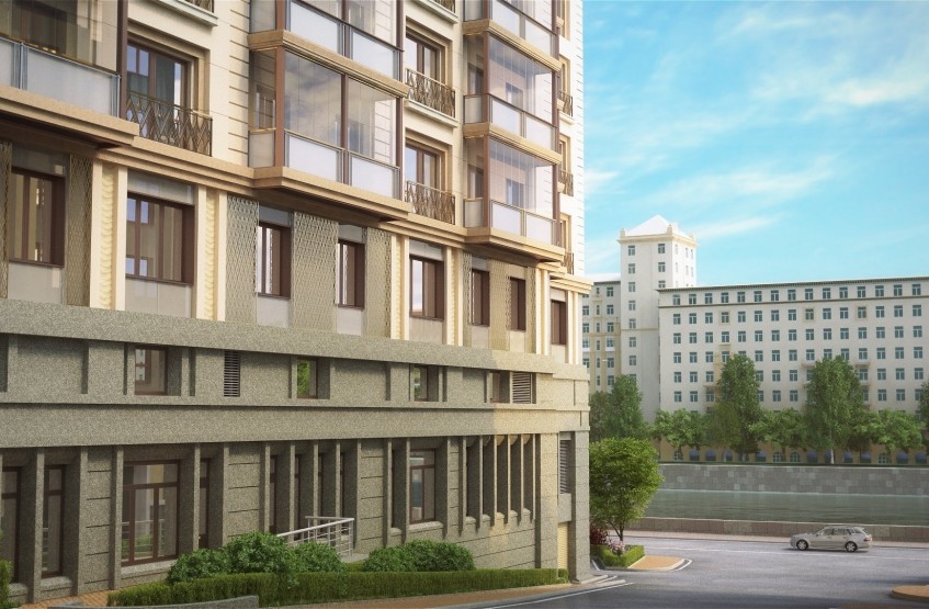 Клубный дом на Котельнической набережной . Москва, Котельнический 4-й пер., вл. 3/31 