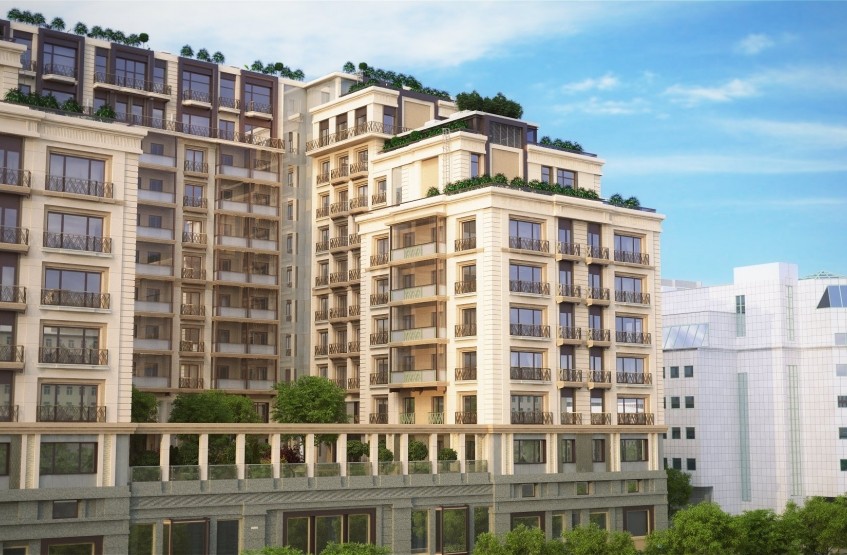 Клубный дом на Котельнической набережной . Москва, Котельнический 4-й пер., вл. 3/31 