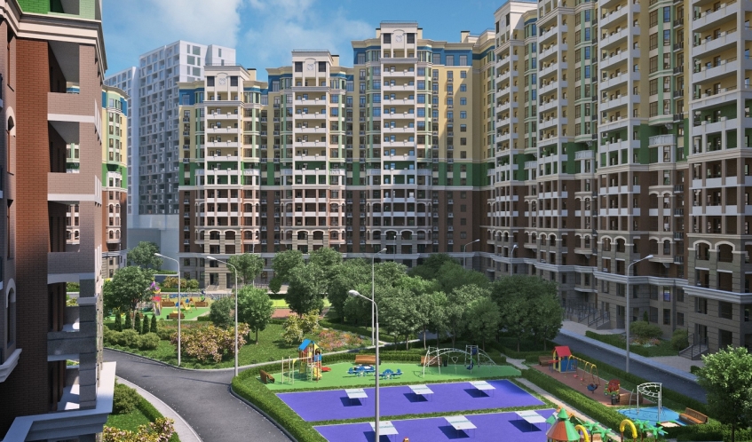 ЖК Две столицы. Московская обл., Химки, Ленинградское ш.