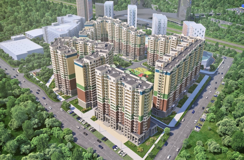 ЖК Две столицы. Московская обл., Химки, Ленинградское ш.