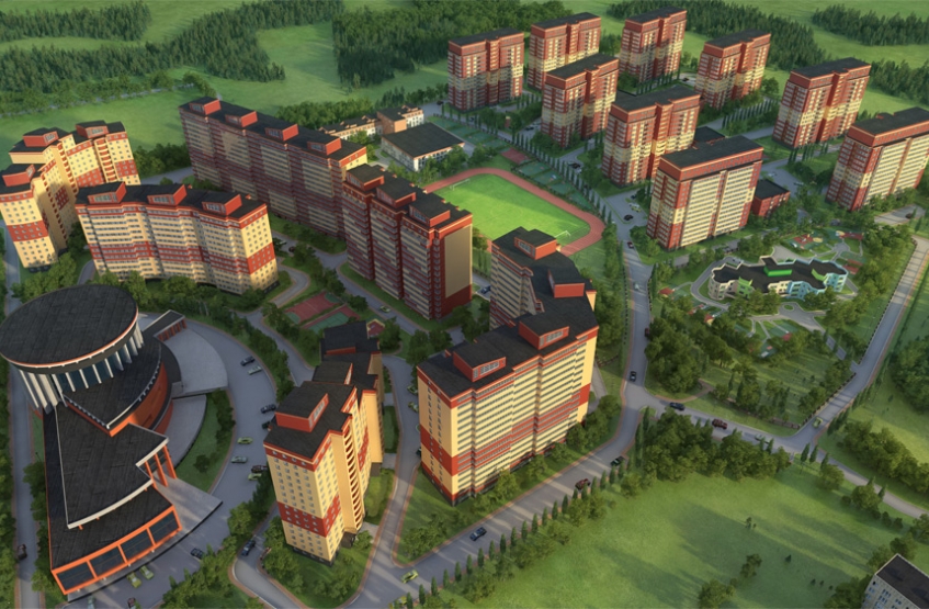 Мкр Пятиречье. Московская обл., Дмитровский р-н, Целеево дер.