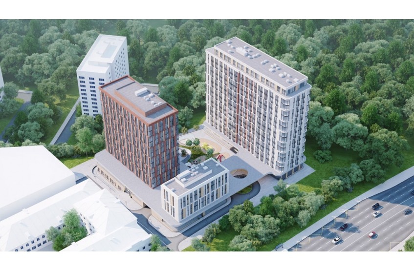 ЖК Воробьев Дом. Москва, Воробьёвское ш. 4, 4А