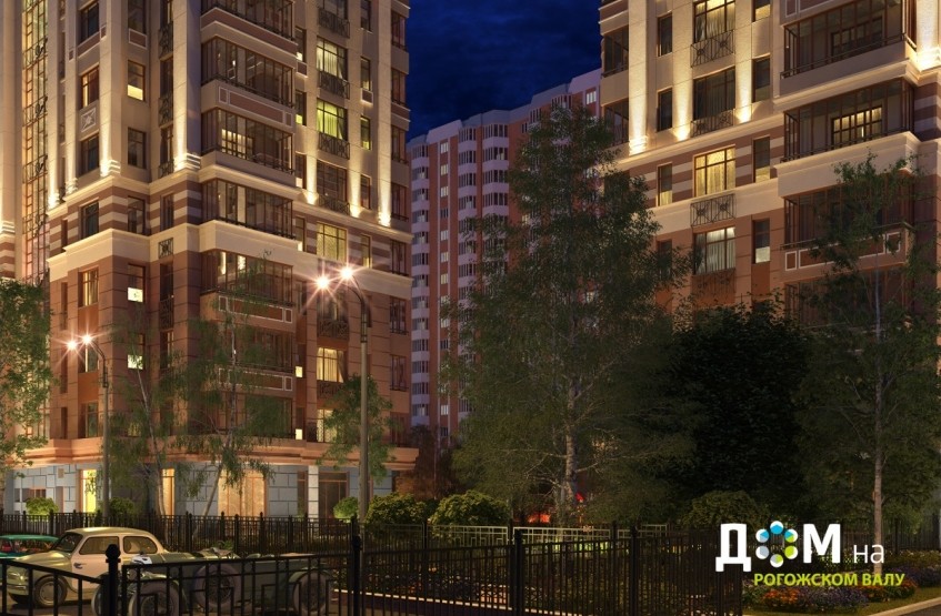 ЖК Дом на Рогожском Валу . Москва, Рогожский Вал, 11, к. 1-2