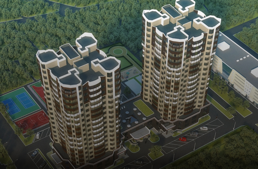 ЖК Квартал-7. Московская обл., Химки, Сходня мкр., 2-й Мичуринский туп., 1