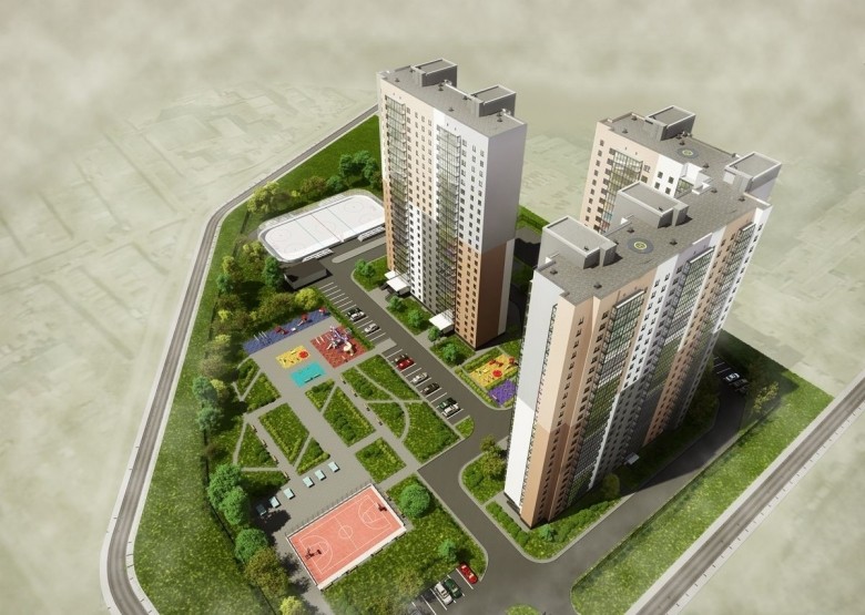 ЖК Мичурино-Запад. Москва, Большая Очаковская ул., 44, 44,к.1