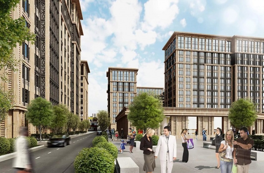 Квартал Наследие. Москва, Краснобогатырская ул., вл. 90