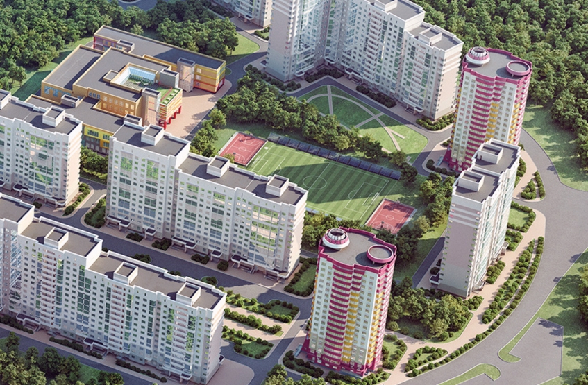 Мкр Жемчужина Зеленограда. Москва, Зеленоград, Георгиевский пр-т