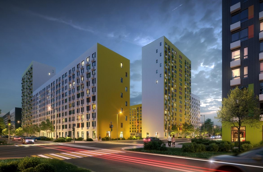 ЖК Бунинские луга. Москва, Коммунарка пос., Александры Монаховой ул.