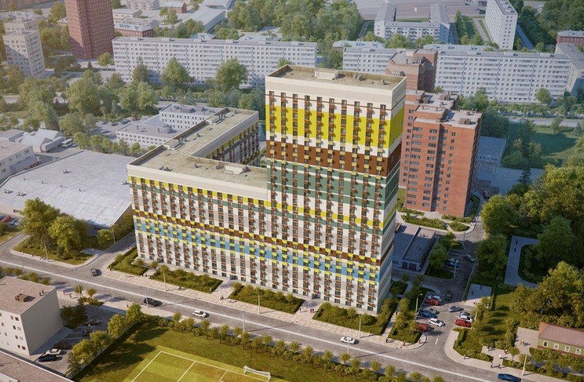 ЖК Краснознаменская,17. Московская обл., Щёлково, Краснознаменская ул., 17