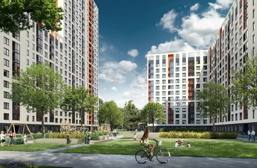 ЖК Одинцово-1. Московская обл., Одинцово, Ракетчиков ул.