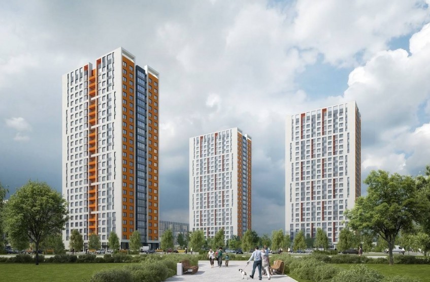 ЖК Одинцово-1. Московская обл., Одинцово, Ракетчиков ул.